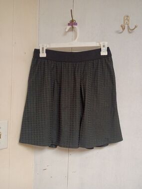 Porsche Green And Black Golf Mini Skirt S